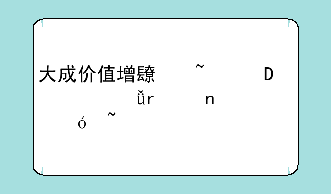 大成价值增长基金2007年11月16曰净值查询